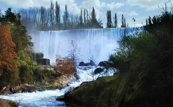 Cabanas Rucalhue Salto Del Laja Cabrero Zewnętrze zdjęcie